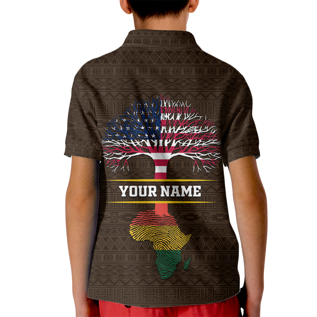 Personalized African Root Kid Polo Shirt - Wonder Print Shop