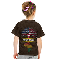 Personalized African Root Kid T Shirt - Wonder Print Shop