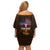 Personalized African Root Off Shoulder Short Dress - Wonder Print Shop