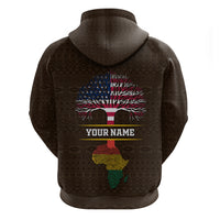 Personalized African Root Zip Hoodie - Wonder Print Shop