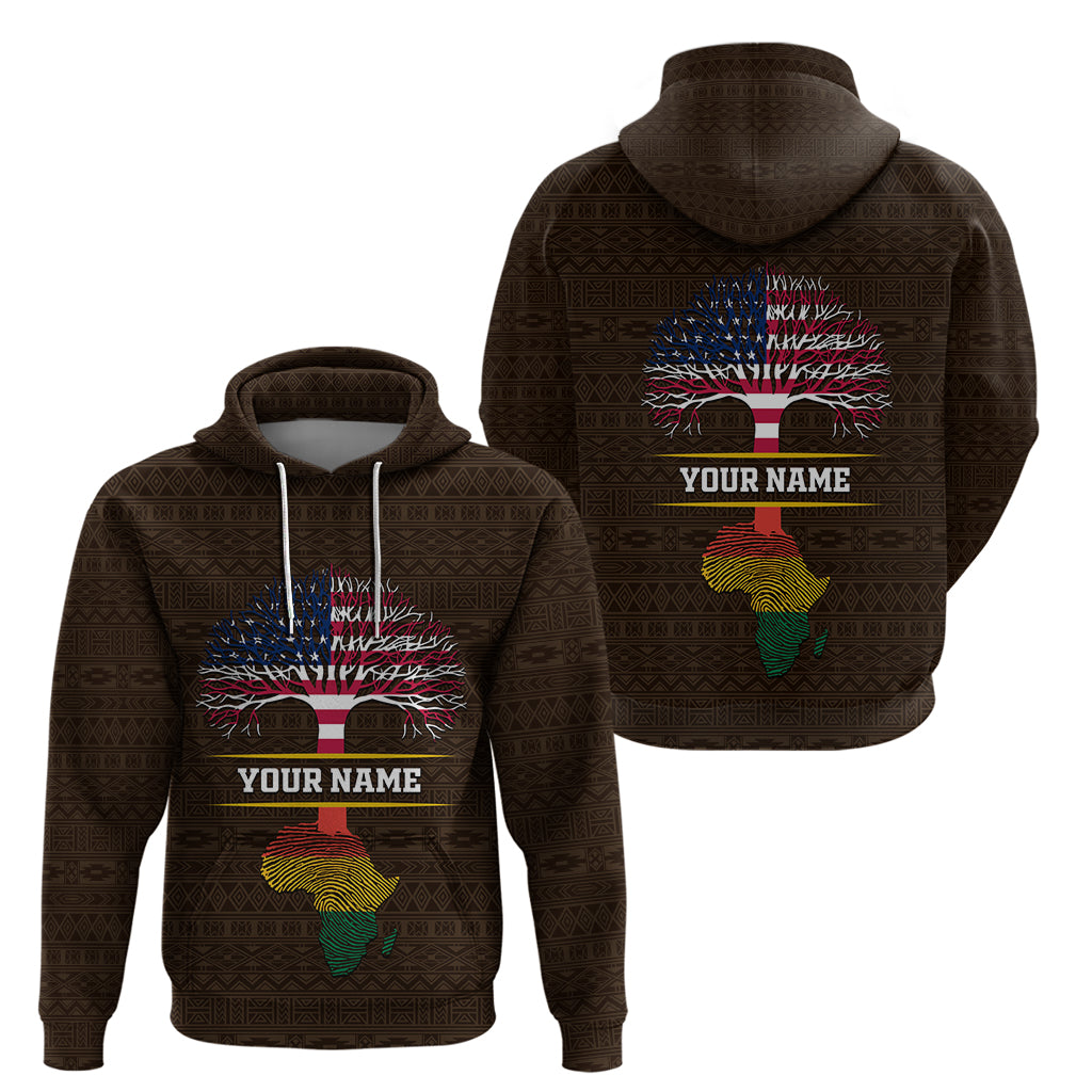 Personalized African Root Zip Hoodie - Wonder Print Shop