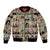 Multi Color Adinkra Symbols Bomber Jacket African Adrinkra - Wonder Print Shop