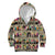 Multi Color Adinkra Symbols Kid Hoodie African Adrinkra - Wonder Print Shop