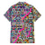African Ndebele Pattern Family Matching Long Sleeve Bodycon Dress and Hawaiian Shirt - Wonder Print Shop