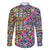 African Ndebele Pattern Family Matching Mermaid Dress and Hawaiian Shirt - Wonder Print Shop