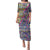 African Ndebele Pattern Family Matching Puletasi Dress and Hawaiian Shirt - Wonder Print Shop