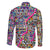 African Ndebele Pattern Family Matching Short Sleeve Bodycon Dress and Hawaiian Shirt - Wonder Print Shop