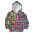 African Ndebele Pattern Kid Hoodie - Wonder Print Shop
