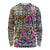 African Ndebele Pattern Long Sleeve Shirt - Wonder Print Shop