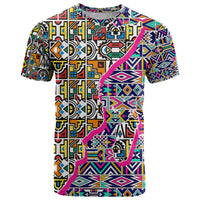 African Ndebele Pattern T Shirt - Wonder Print Shop