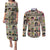 All My Heroes Have FBI Files Couples Matching Puletasi Dress and Long Sleeve Button Shirts Civil Rights Leaders - Wonder Print Shop