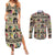 All My Heroes Have FBI Files Couples Matching Summer Maxi Dress and Long Sleeve Button Shirts Civil Rights Leaders - Wonder Print Shop