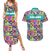 African Women Inventors Couples Matching Summer Maxi Dress and Hawaiian Shirt Without Black Women These Things Would Not Exist - Wonder Print Shop