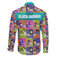 African Women Inventors Family Matching Off Shoulder Long Sleeve Dress and Hawaiian Shirt Without Black Women These Things Would Not Exist - Wonder Print Shop