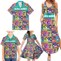 African Women Inventors Family Matching Summer Maxi Dress and Hawaiian Shirt Without Black Women These Things Would Not Exist - Wonder Print Shop