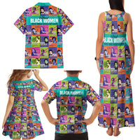 African Women Inventors Family Matching Tank Maxi Dress and Hawaiian Shirt Without Black Women These Things Would Not Exist - Wonder Print Shop