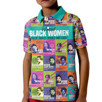 African Women Inventors Kid Polo Shirt Without Black Women These Things Would Not Exist - Wonder Print Shop