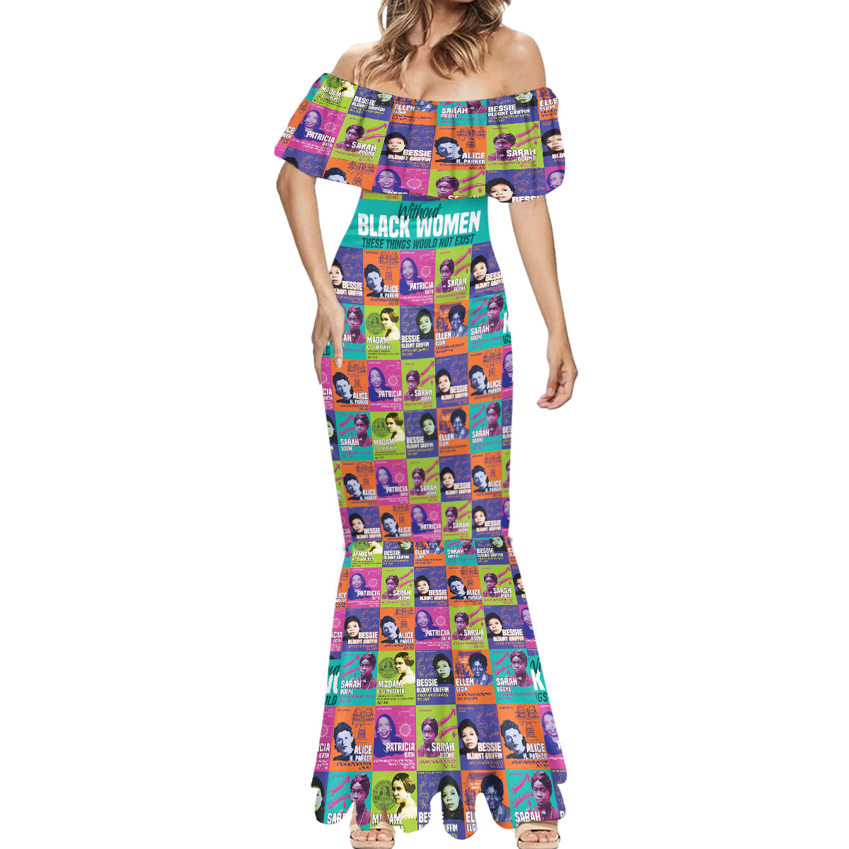 African Women Inventors Mermaid Dress Without Black Women These Things Would Not Exist - Wonder Print Shop