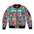 African Women Inventors Sleeve Zip Bomber Jacket Without Black Women These Things Would Not Exist - Wonder Print Shop