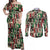 A To Z Of Black Heroes Couples Matching Off Shoulder Maxi Dress and Long Sleeve Button Shirts Civil Rights Leaders - Wonder Print Shop