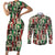 A To Z Of Black Heroes Couples Matching Short Sleeve Bodycon Dress and Long Sleeve Button Shirts Civil Rights Leaders - Wonder Print Shop