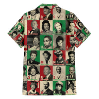 A To Z Of Black Heroes Family Matching Off Shoulder Maxi Dress and Hawaiian Shirt Civil Rights Leaders - Wonder Print Shop
