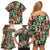 A To Z Of Black Heroes Family Matching Off Shoulder Short Dress and Hawaiian Shirt Civil Rights Leaders - Wonder Print Shop