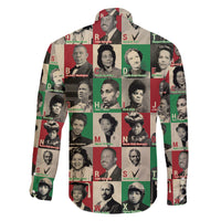 A To Z Of Black Heroes Family Matching Summer Maxi Dress and Hawaiian Shirt Civil Rights Leaders - Wonder Print Shop