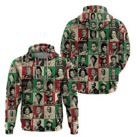 A To Z Of Black Heroes Hoodie Civil Rights Leaders - Wonder Print Shop