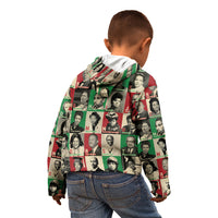 A To Z Of Black Heroes Kid Hoodie Civil Rights Leaders - Wonder Print Shop