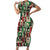 A To Z Of Black Heroes Short Sleeve Bodycon Dress Civil Rights Leaders - Wonder Print Shop