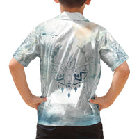 Thanks Deer For Life Kid Hawaiian Shirt White Deer Watercolor Painting - Wonder Print Shop