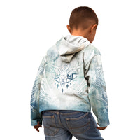 Thanks Deer For Life Kid Hoodie White Deer Watercolor Painting - Wonder Print Shop