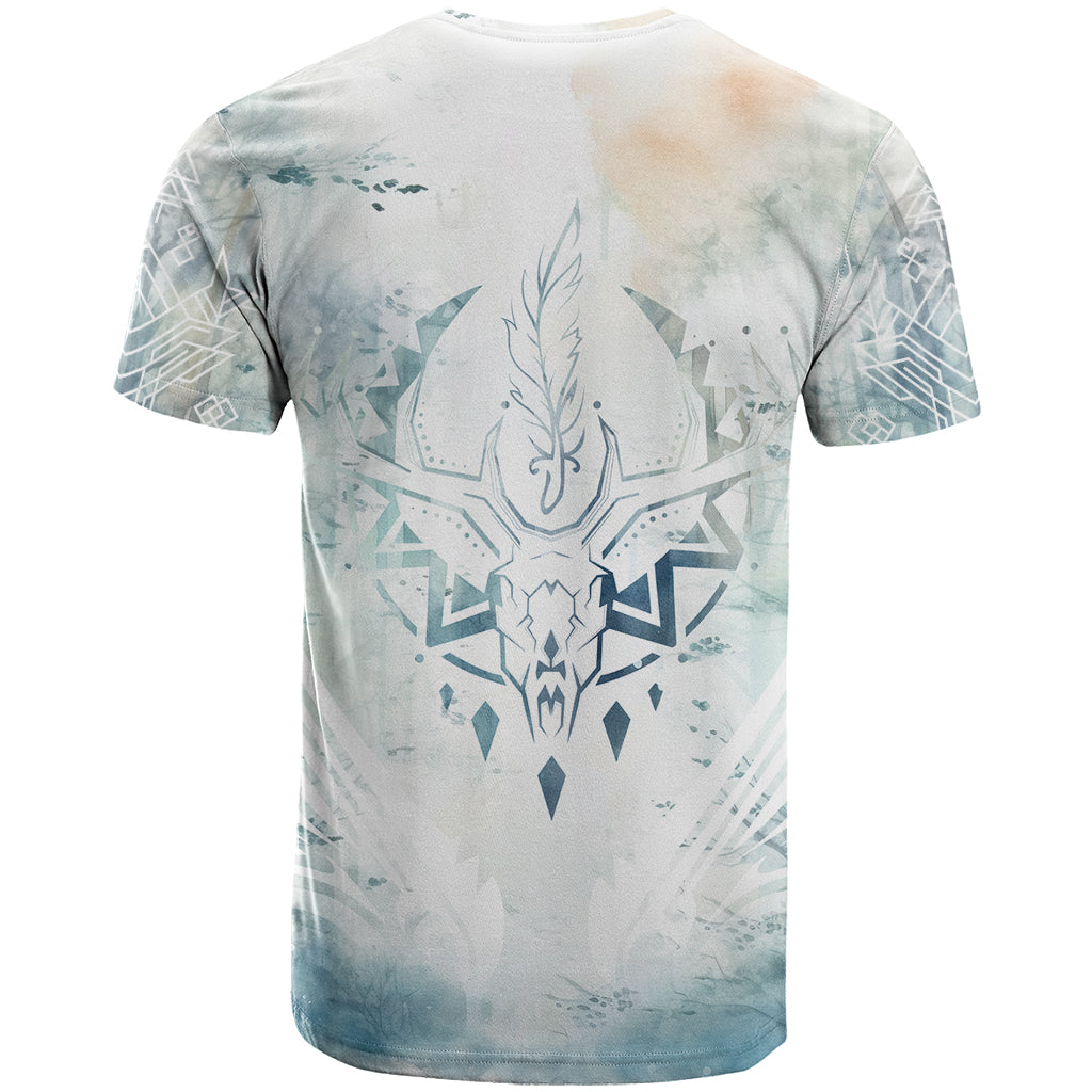 Thanks Deer For Life T Shirt White Deer Watercolor Painting - Wonder Print Shop