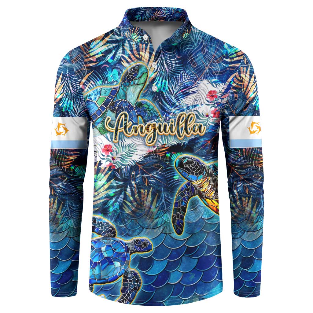 Anguilla Button Sweatshirt