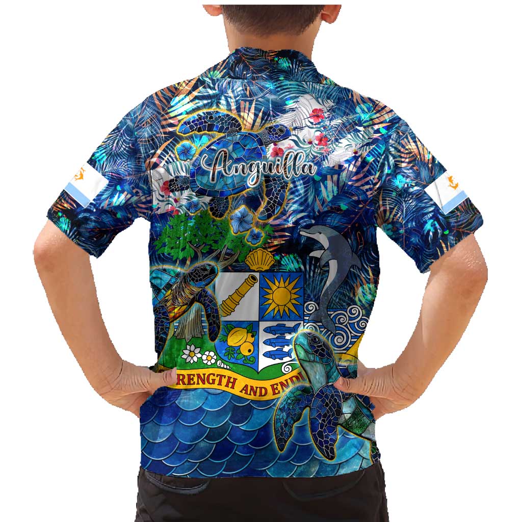 Anguilla Family Matching Mermaid Dress and Hawaiian Shirt