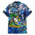 Anguilla Family Matching Summer Maxi Dress and Hawaiian Shirt - Wonder Print Shop