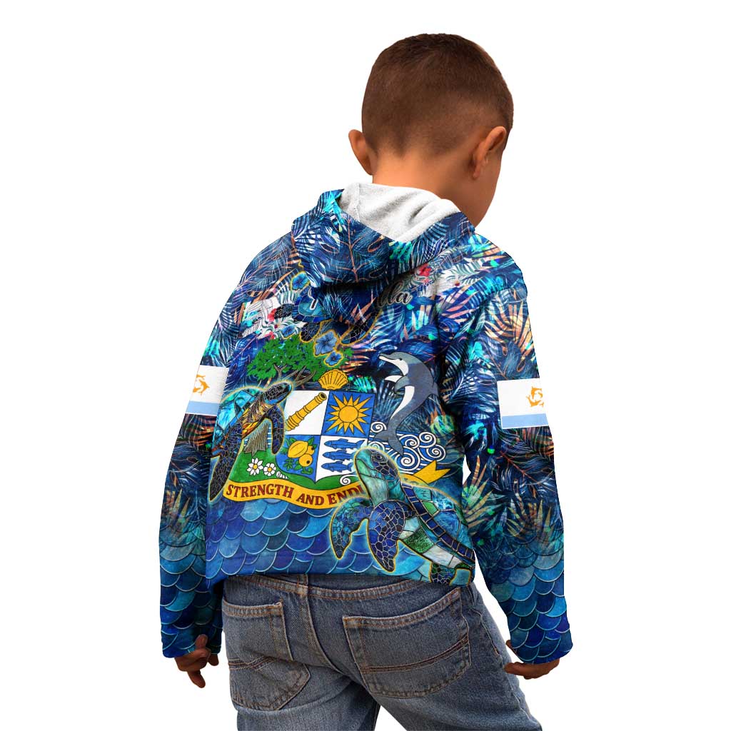 Anguilla Kid Hoodie - Wonder Print Shop