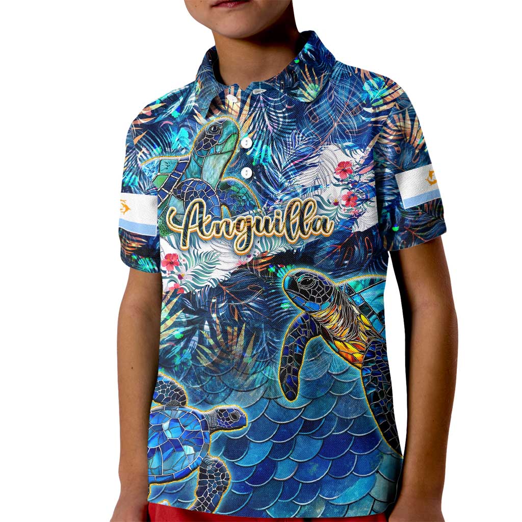 Anguilla Kid Polo Shirt - Wonder Print Shop