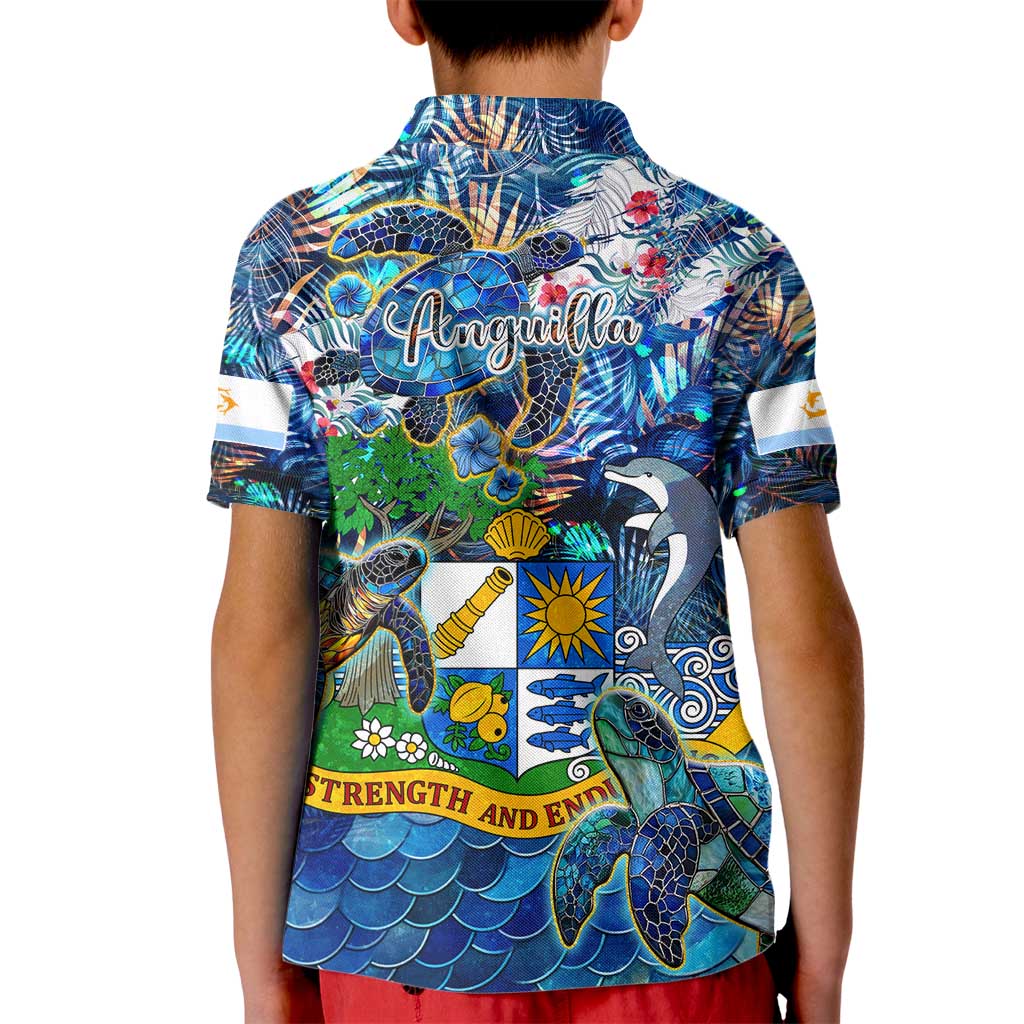 Anguilla Kid Polo Shirt - Wonder Print Shop