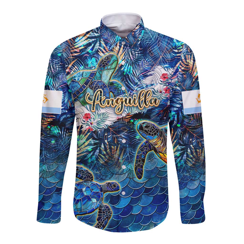 Anguilla Long Sleeve Button Shirt