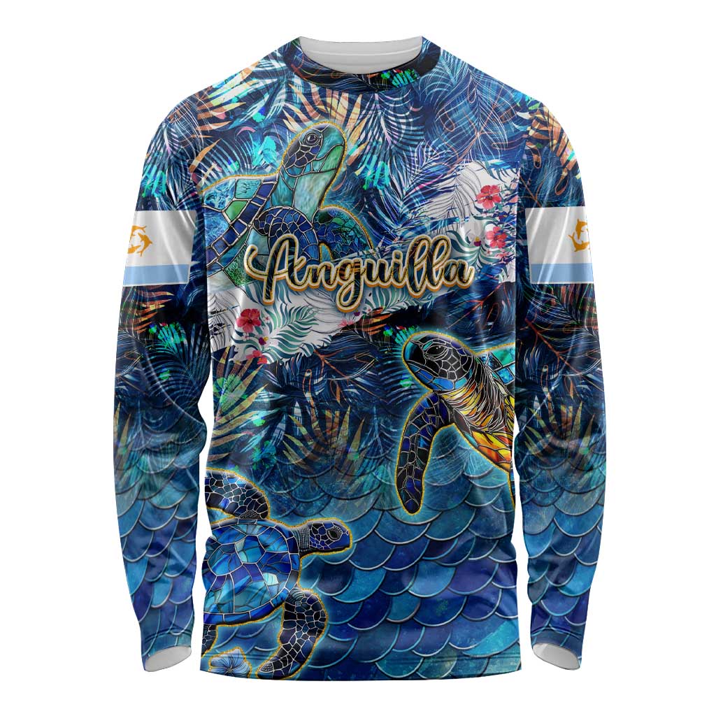 Anguilla Long Sleeve Shirt - Wonder Print Shop
