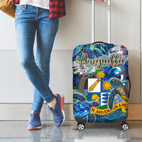 Anguilla Luggage Cover - Wonder Print Shop