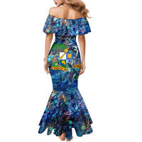 Anguilla Mermaid Dress - Wonder Print Shop