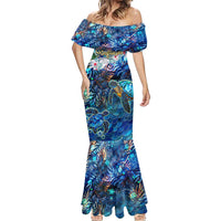 Anguilla Mermaid Dress - Wonder Print Shop