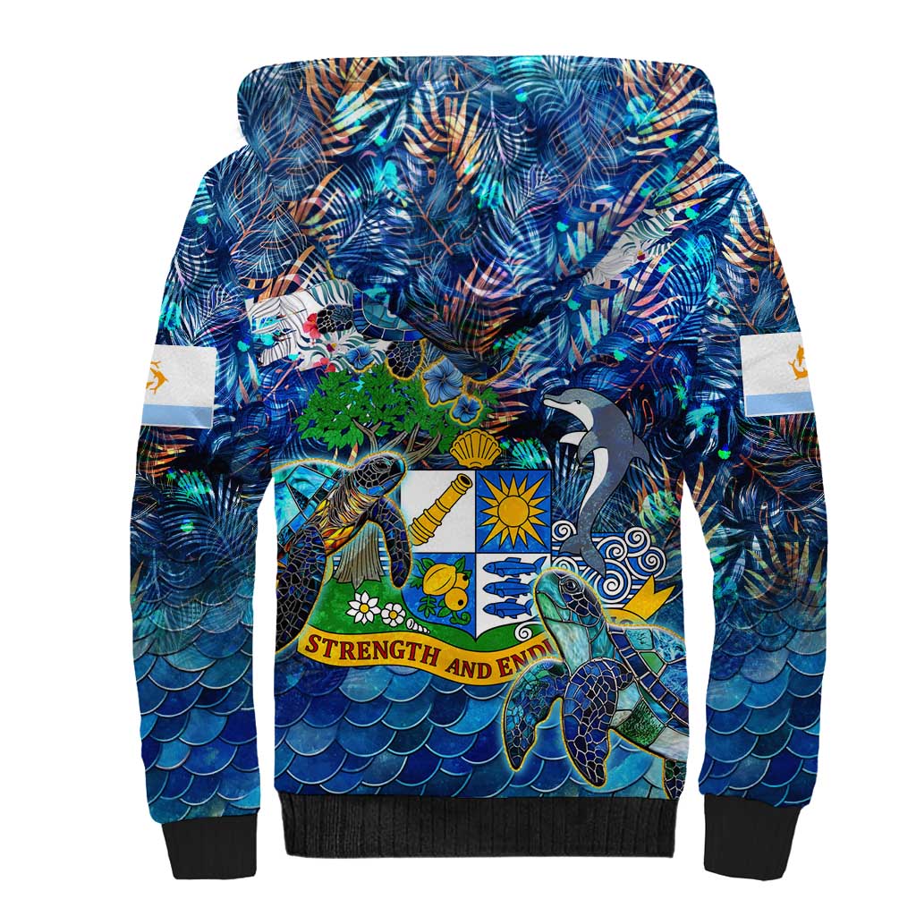 Anguilla Sherpa Hoodie - Wonder Print Shop