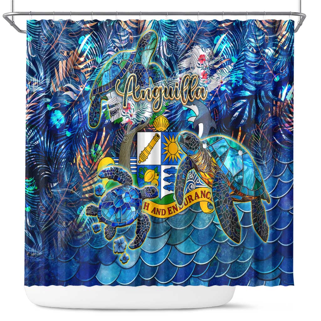 Anguilla Shower Curtain - Wonder Print Shop