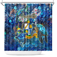 Anguilla Shower Curtain - Wonder Print Shop