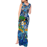 Anguilla Tank Maxi Dress - Wonder Print Shop