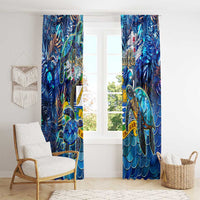 Anguilla Window Curtain - Wonder Print Shop